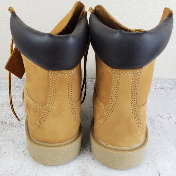 Timberland Classic 6 Inch Waterproof Boot Wheat Nubuck size 8.5 Men\'s NWT main image 8